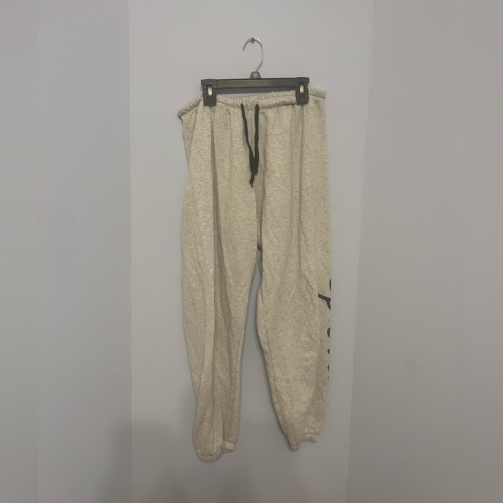 Light Grey PINK joggers